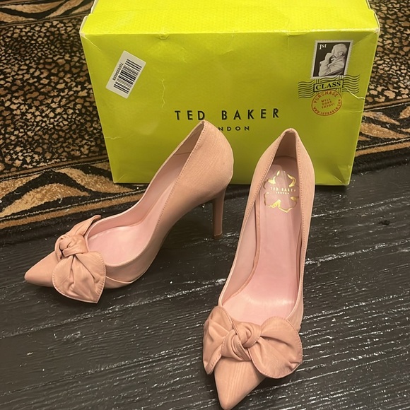 NWT Ted Baker new whip box, satin pumps, pink - Picture 2 of 5